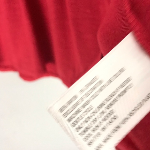 Knox Rose embroidered split neck knit top red - Picture 5 of 7